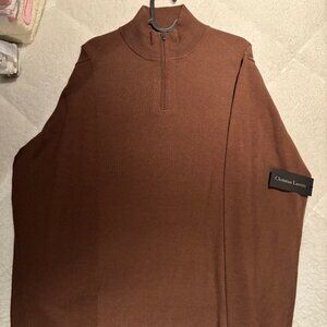 Christian Lacroix - 100% Extra Fine Merino Wool Sweater - Mens - Size: XL
